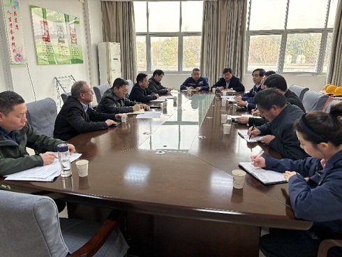 市領(lǐng)導(dǎo)來(lái)集團(tuán)公司調(diào)研工作