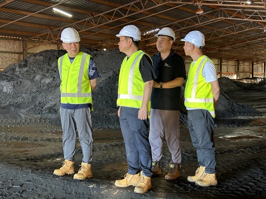 集團(tuán)公司總經(jīng)理徐均生一行赴澳洲考察項目