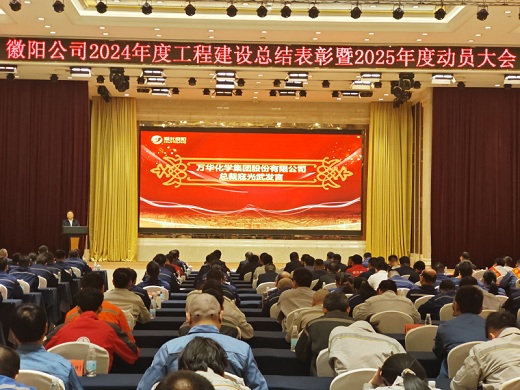 湖北徽陽召開2024年度工程建設(shè)總結(jié)表彰暨2025年度動(dòng)員大會(huì)