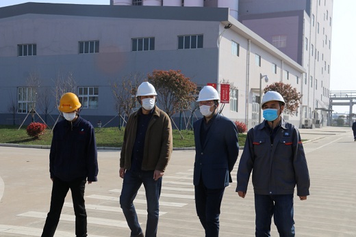 市領導來嘉合督導復工復產(chǎn)