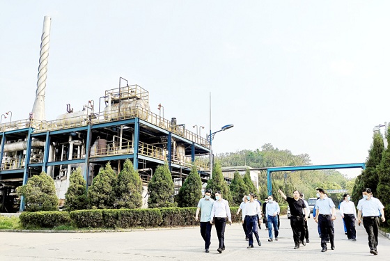 紓困解難排憂　　市領(lǐng)導(dǎo)率隊調(diào)研集團新項目